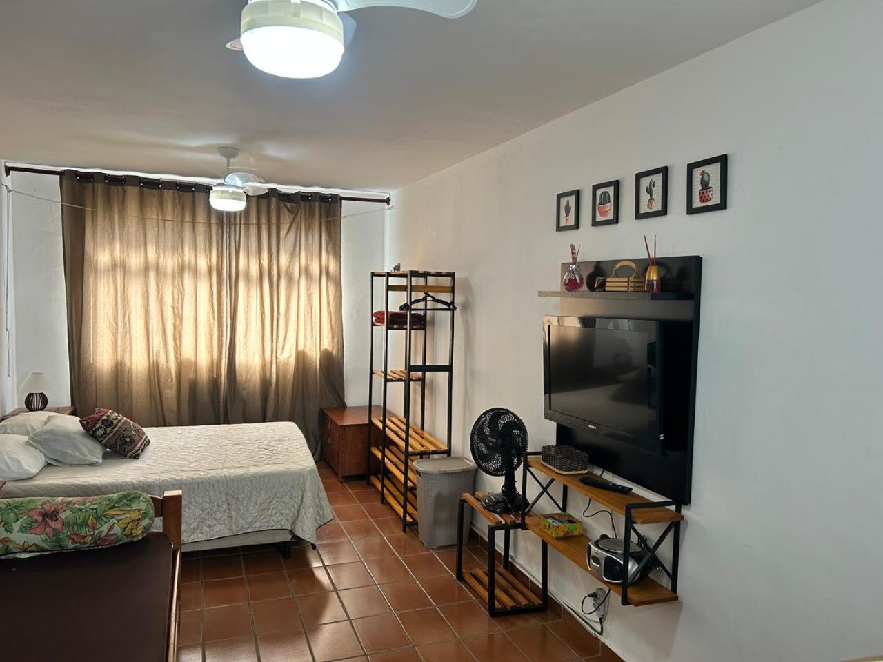 Praia Grande - Aviacao - Apto Estudio - 200 Mts Da Praia Zewnętrze zdjęcie
